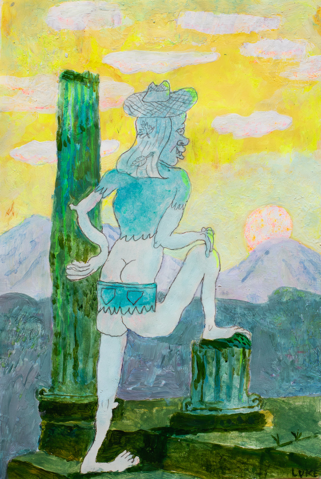 Giclee Print: Butt Country