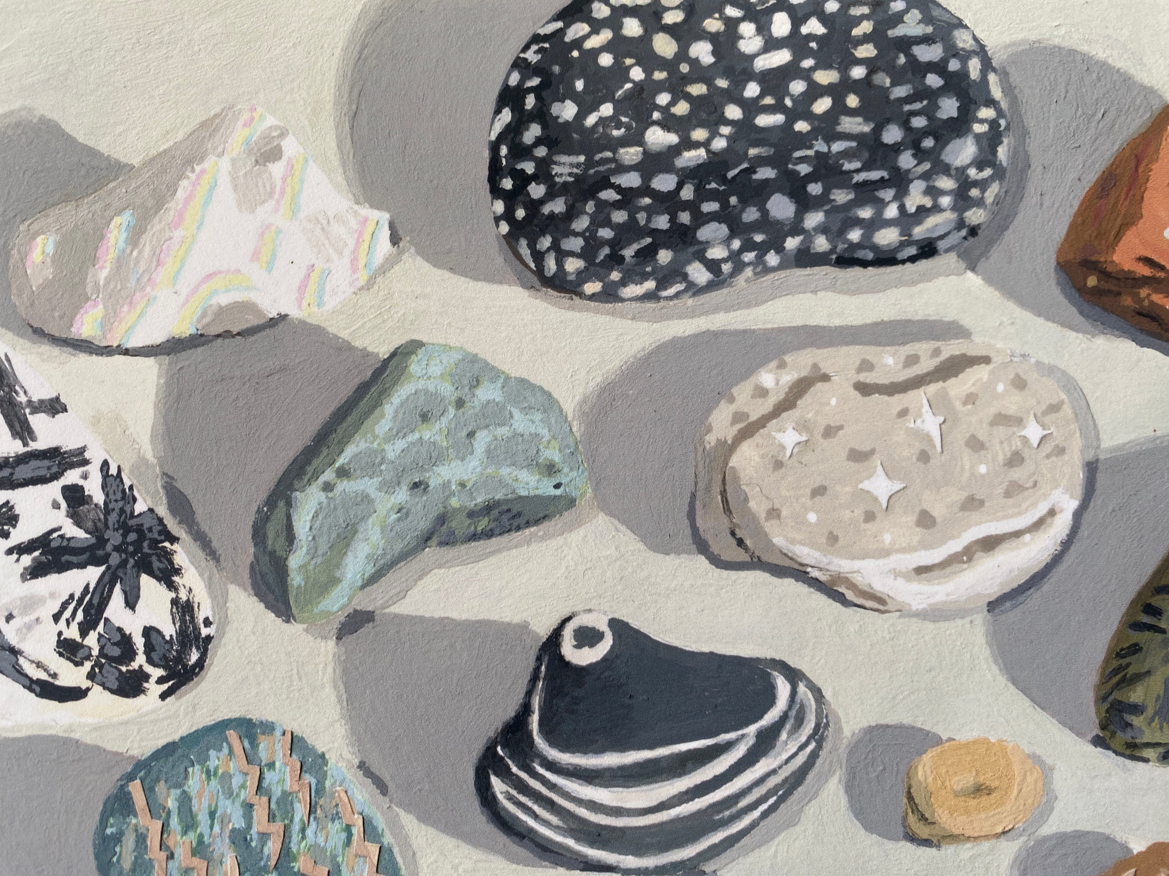 River Rocks signed Giclee print