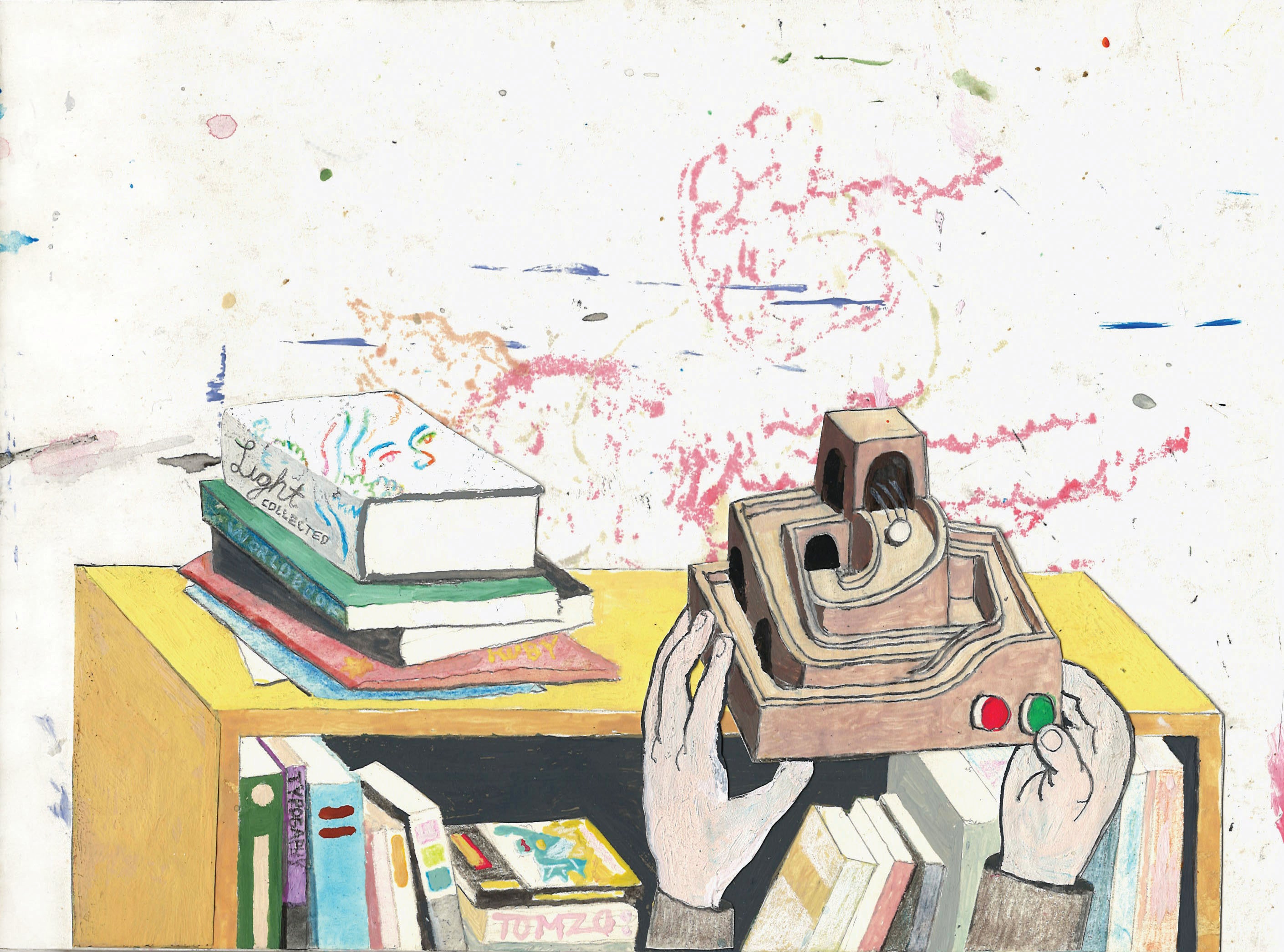 Library Labyrinth Giclee Print